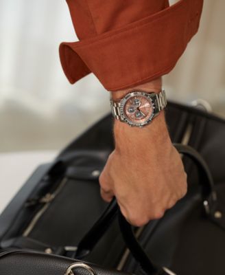 Men's Promaster Air Navihawk Silver-Tone Stainless Steel Bracelet Watch 40mm