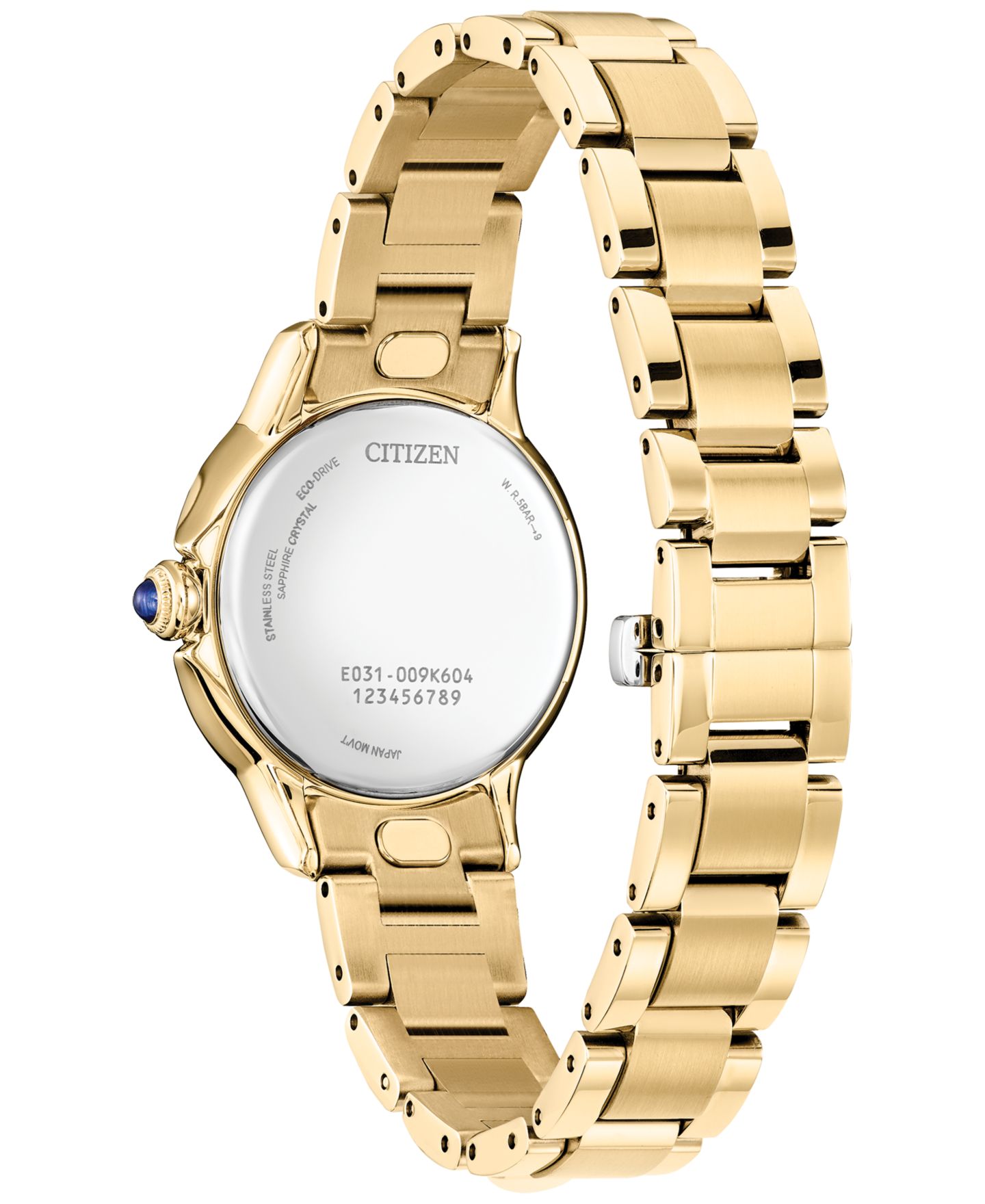 Женские часы Citizen Classic Ceci Gold-Tone Stainless Steel Bracelet Watch 31.5mm — фото 3