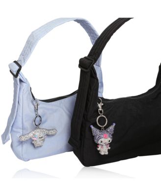 Cinnamoroll Crystal-Embellished Keychain Travel Bag Charm