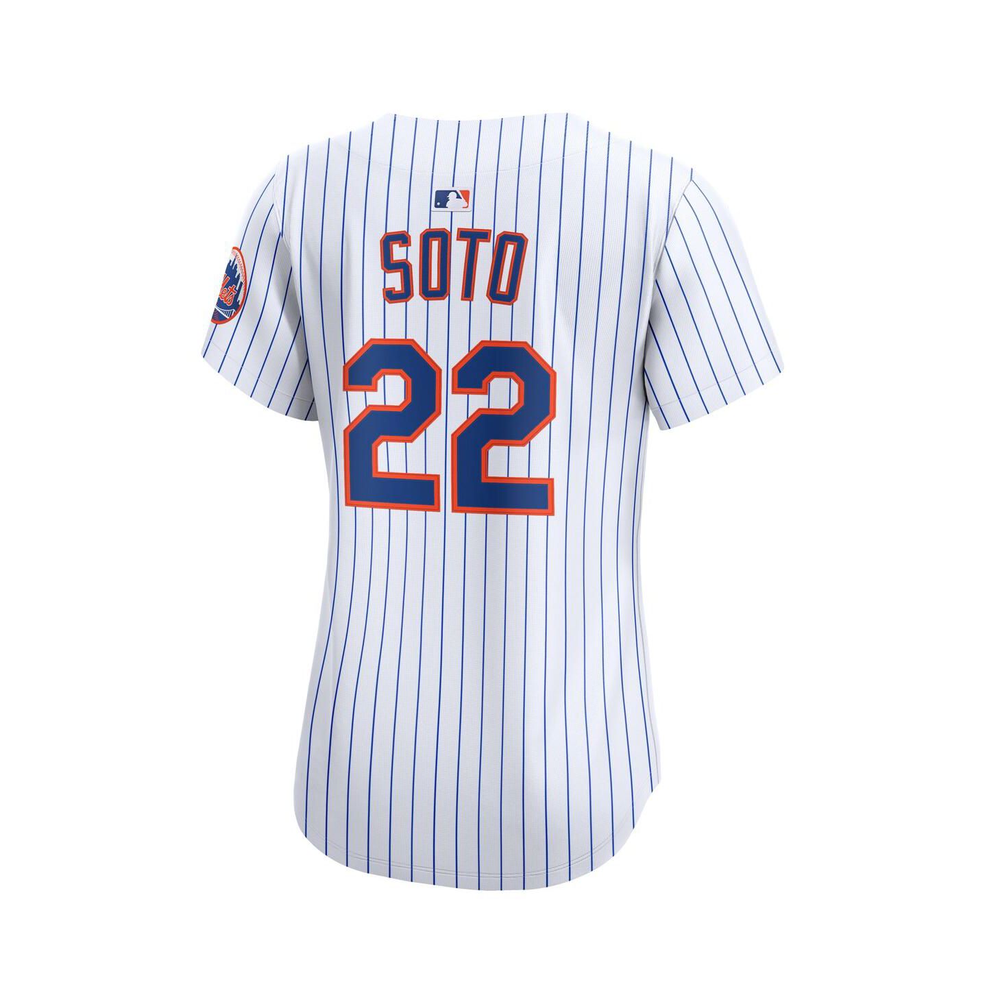 Женский топ Nike Juan Soto White New York Mets Home Limited Player Jersey — фото 2