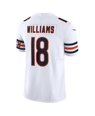 Men's Caleb Williams White Chicago Bears Vapor F.U.S.E. Limited Jersey