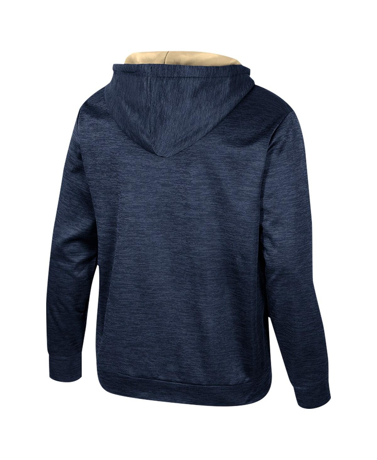 Colosseum Men's Navy Notre Dame Fighting Irish Cypher Half-zip Hoodie In Navy