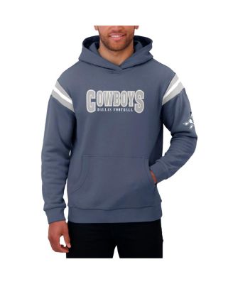 Darius Rucker Collection by Men's Navy Dallas Cowboys Throwback Pullover Hoodie