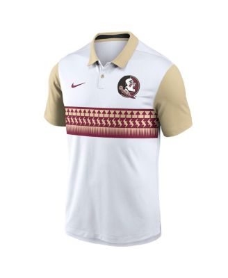 Men's White Florida State Seminoles Vapor Performance Polo