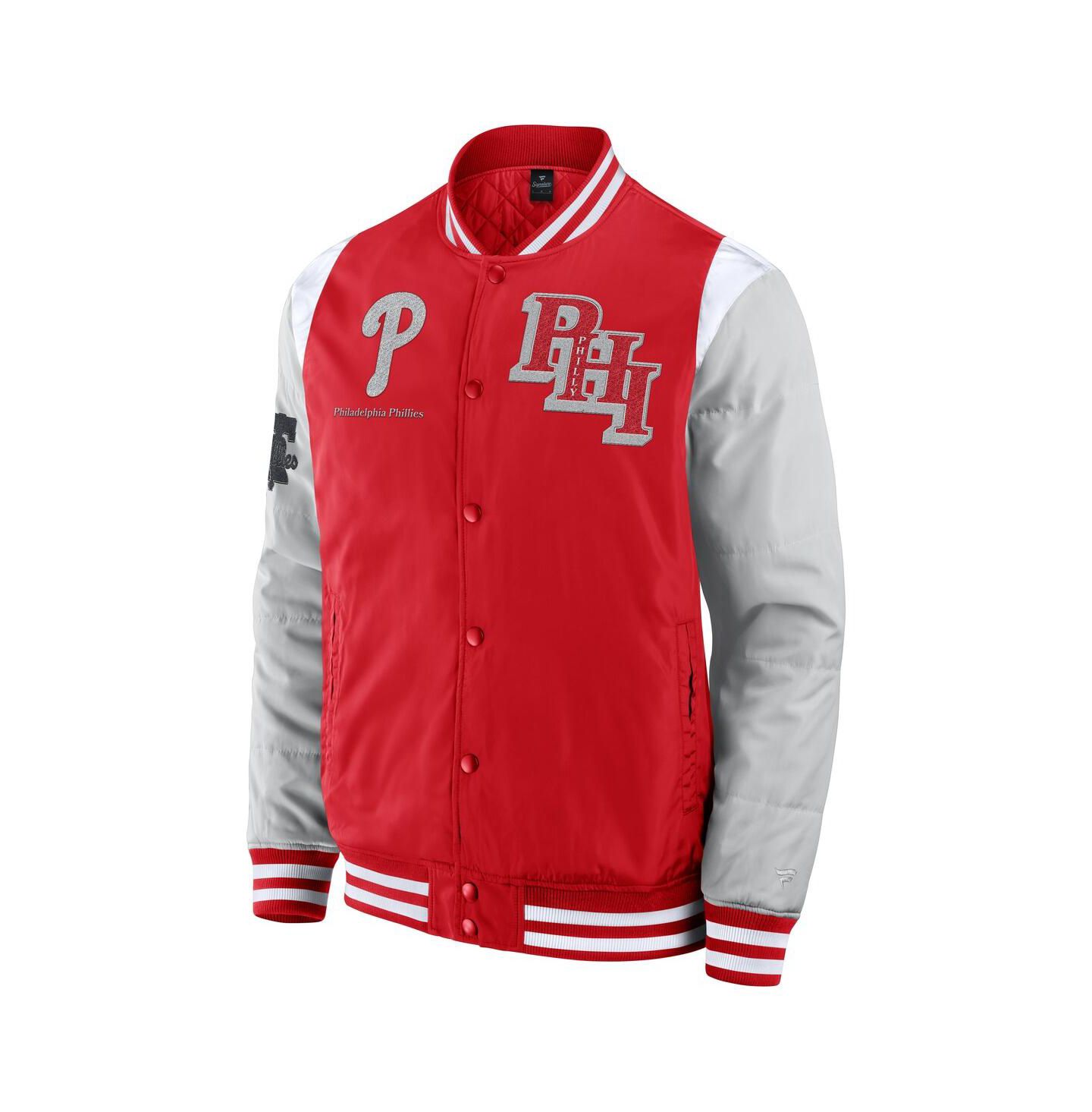 Мужская куртка Fanatics Red Philadelphia Phillies Elements Elite Full-Snap — фото 2