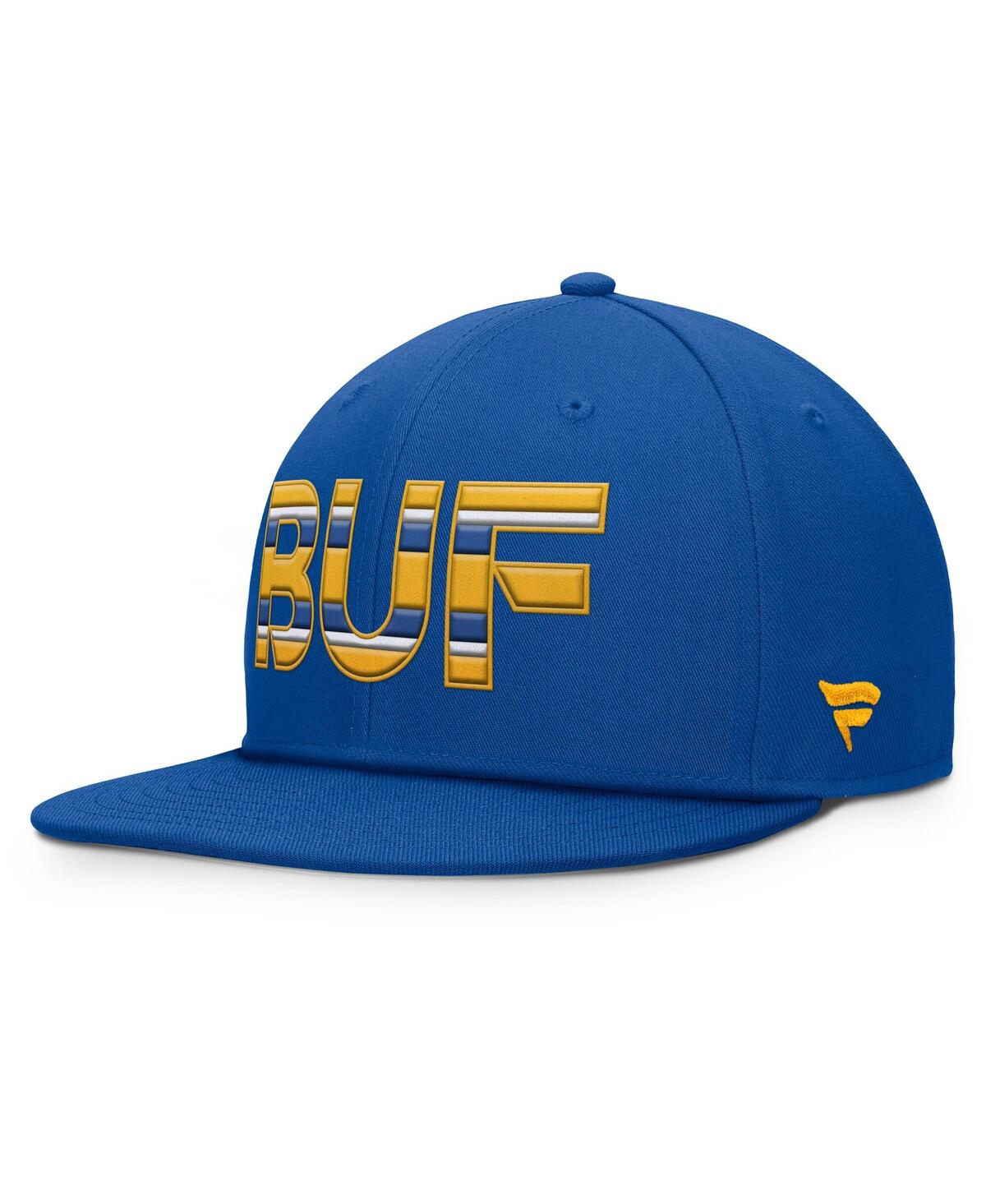 Fanatics Men's Royal Buffalo Sabres Authentic Pro Rink Snapback Hat In Royal
