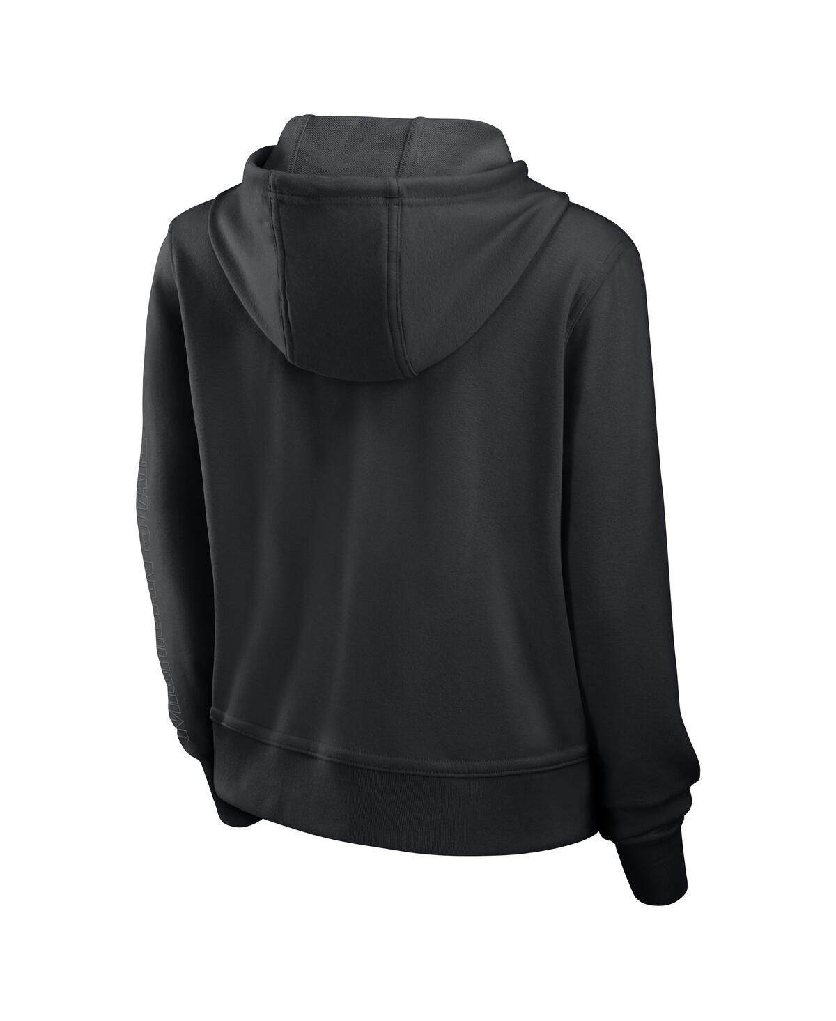 Nike Women's Black Michigan State Spartans One Pullover Hoodie In Black