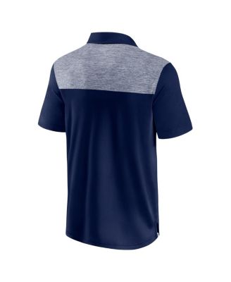 Men's Navy Houston Texans Long Shot Polo