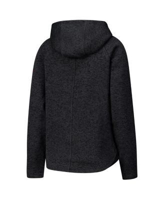 Women's Black Ohio State Buckeyes Sweater Weather Raglan Pullover Hoodie