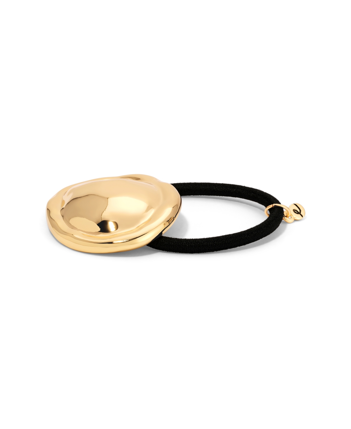 Ettika Noble Nugget Ponytail Holder In Gold