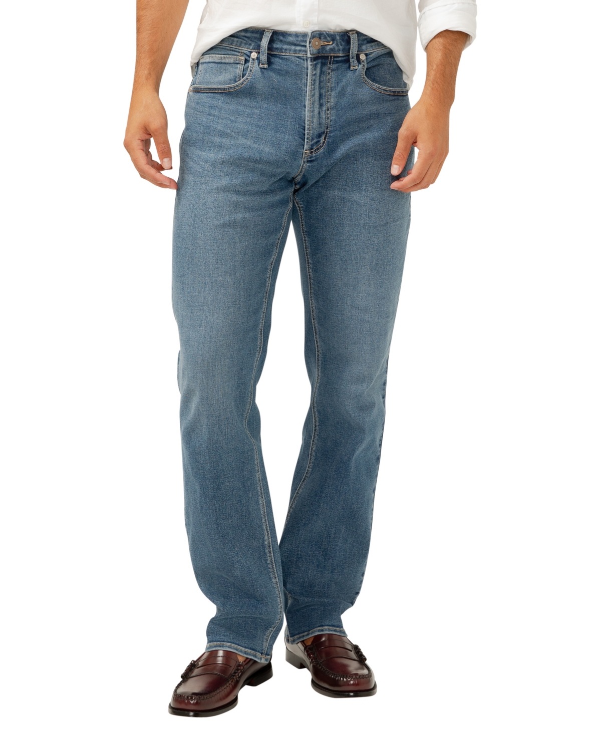 Men's Grayson Classic Fit Straight Leg Jeans - Indigo