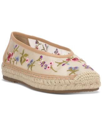 Jessica Simpson Women's Lucciea Mesh Espadrille Flats - Macy's
