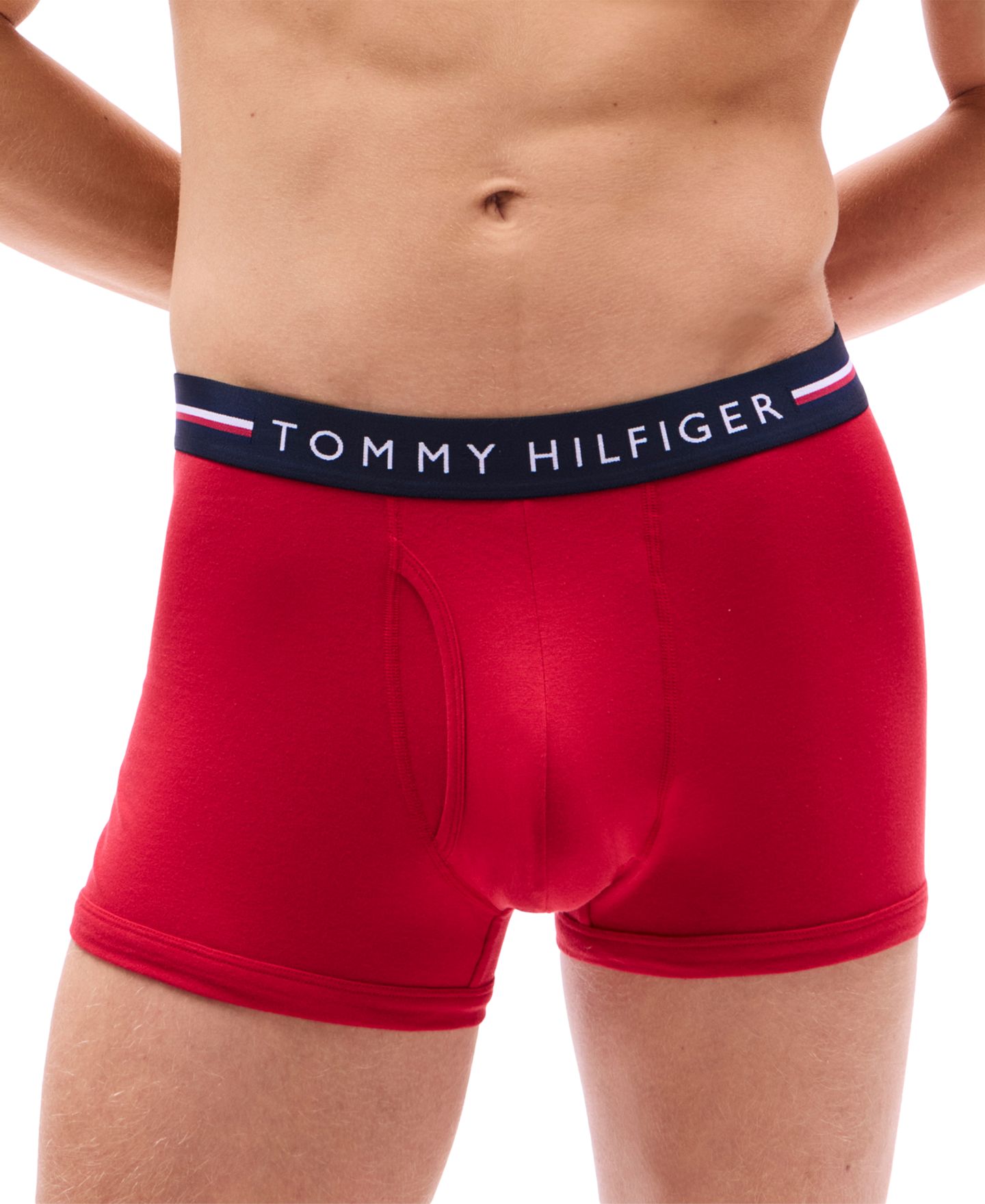 Трусы Comfort для мужчин, 3 шт. — Tommy Hilfiger, цвет: Пустынный небесно-голубой / Серый меланжевый — фото 2