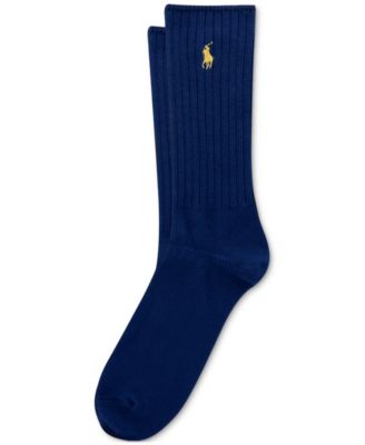 Polo Ralph Lauren - Men's Cotton Rib Crew Socks