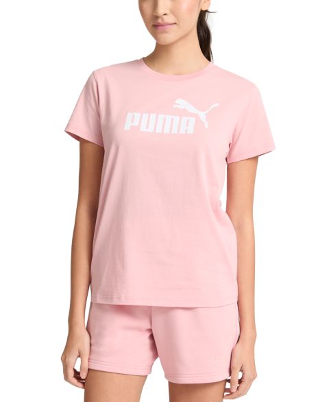Женская футболка Puma Essential No 1 Logo, цвет: Розовый