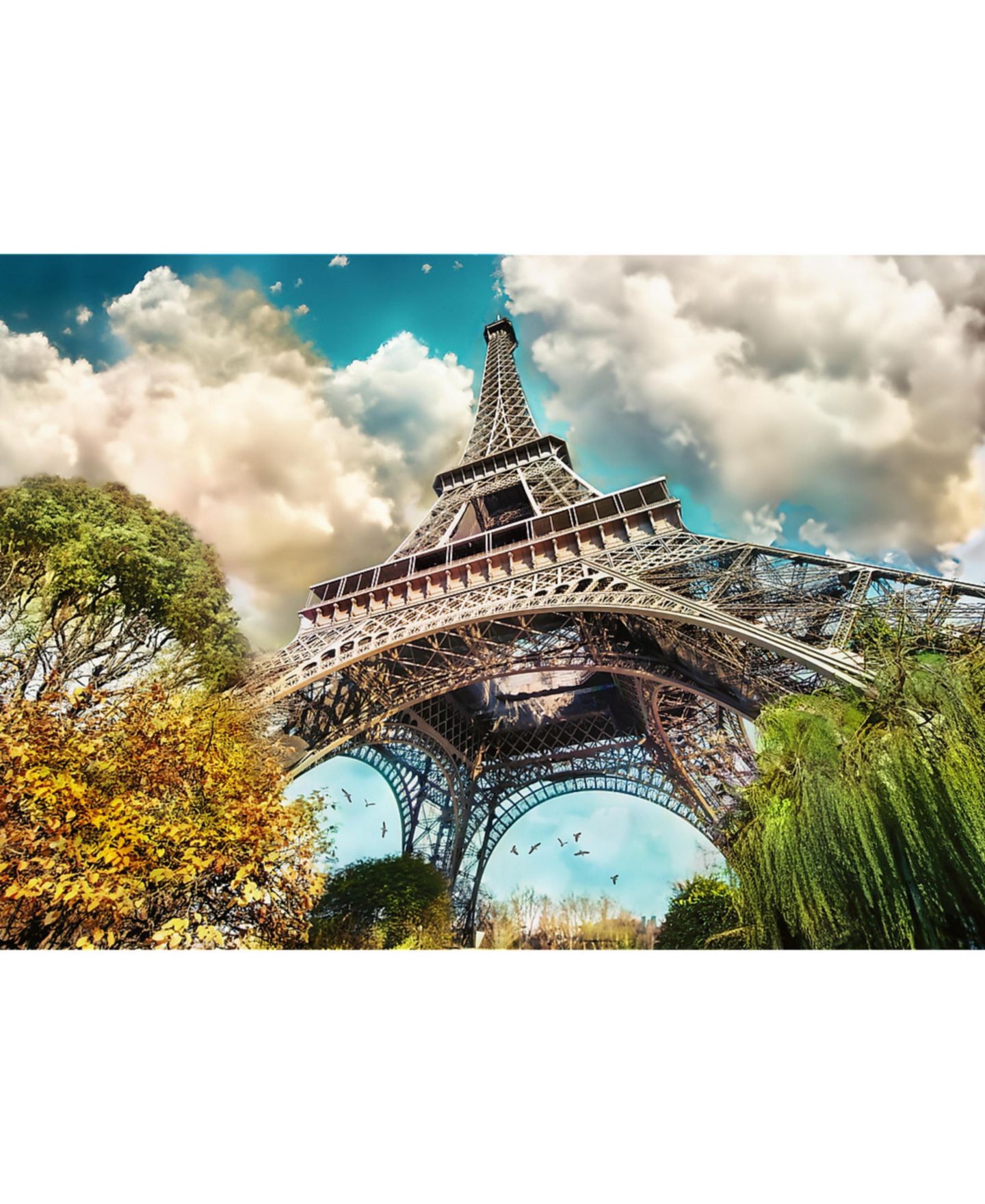 Детский пазл Trefl Photo Odyssey Eiffel Tower 1000 Pieces Puzzle, Ages 12+ — фото 1
