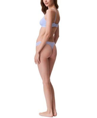 Women's Form To Body Lightly Lined Triangle Bralette QF6758