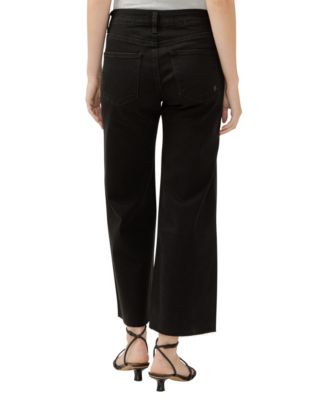 Women's Suki Mid Rise Curvy Fit Wide Leg Jeans