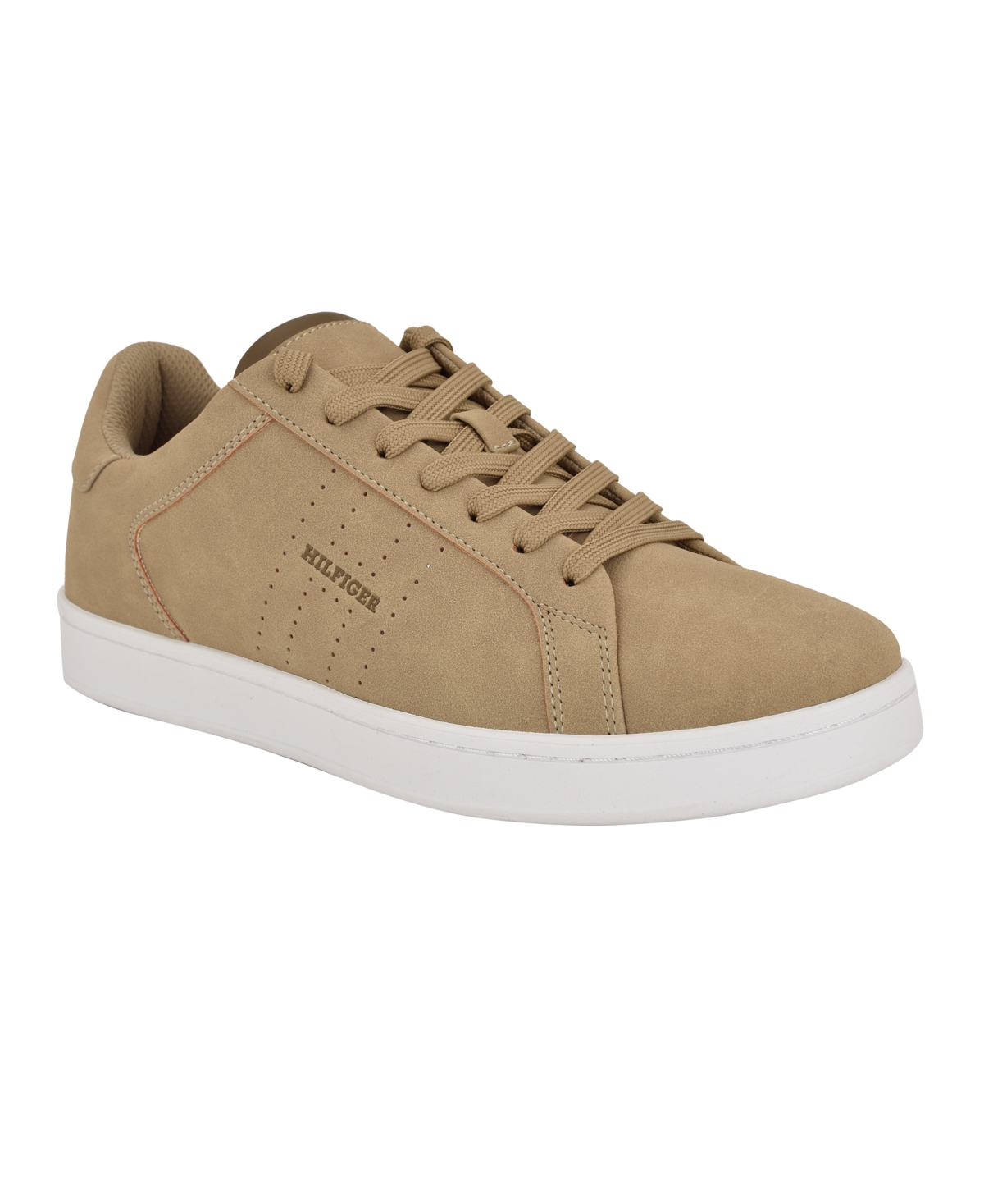 Tommy Hilfiger Men's Jacalyn Lace Up Fashion Sneakers In Medium Natural