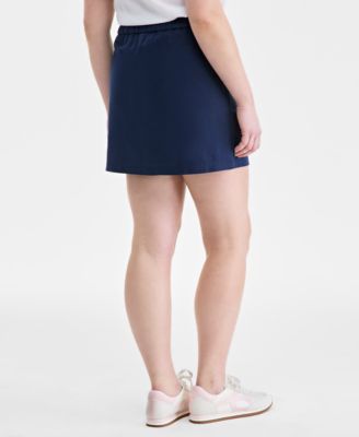 Women's Solid Linen Mini Skirt, Exclusively at Macy's 