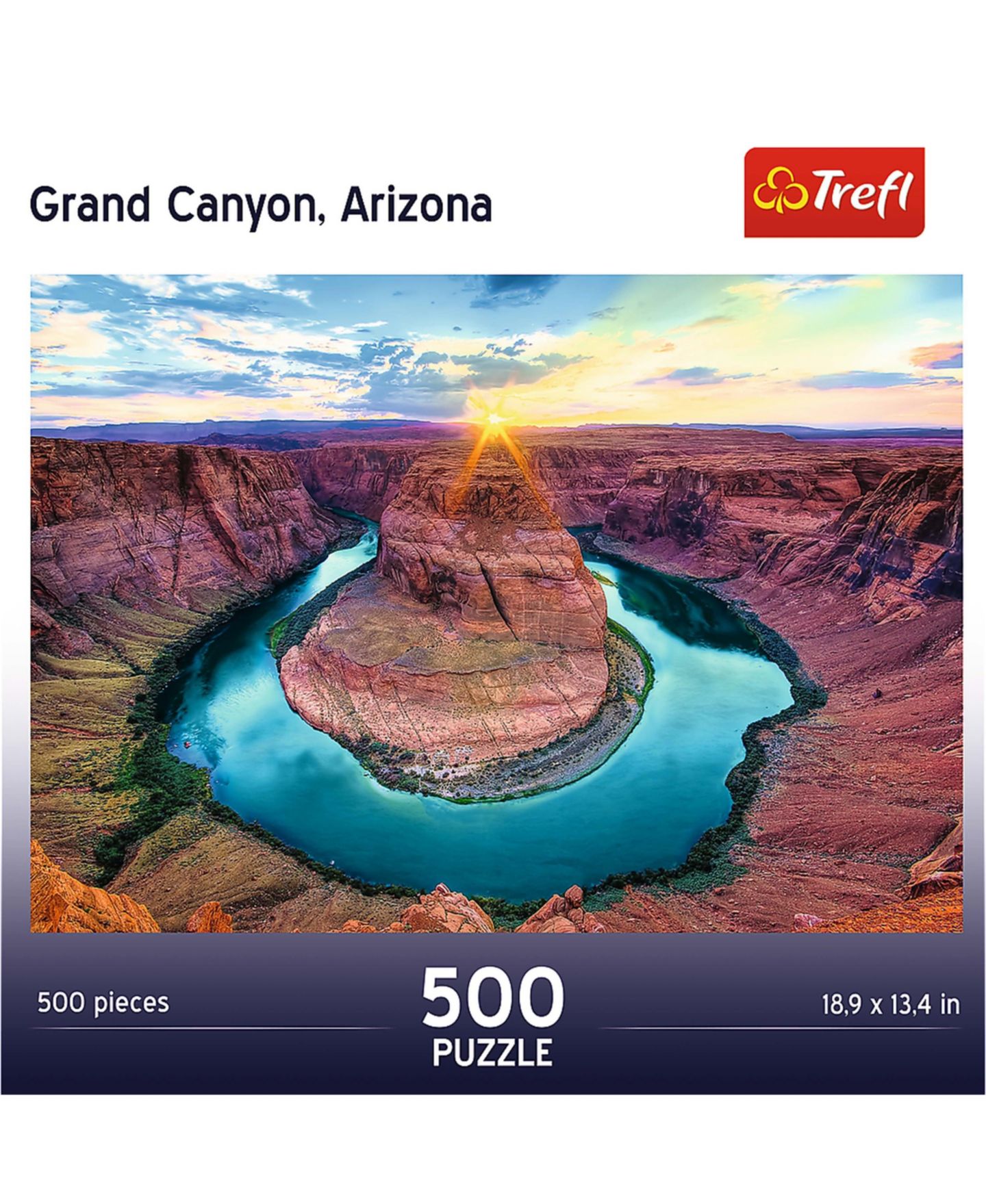 Детский пазл Trefl Grand Canyon USA 500-Piece Jigsaw Puzzle, Ages 10+ — фото 2