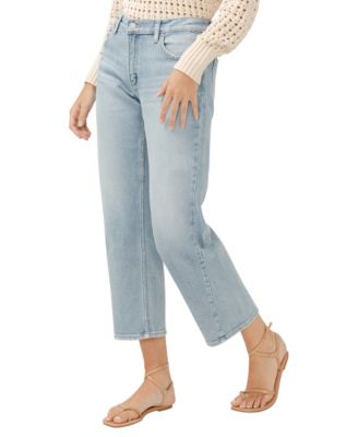 Women's Mid Rise Relaxed Straight Leg Jeans