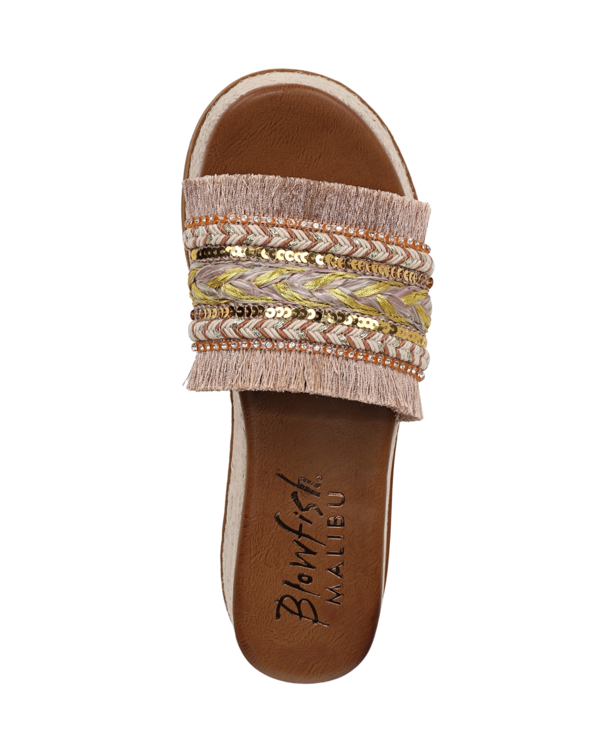 BLOWFISH MALIBU WOMEN'S MIAMI SLIDE PLATFORM SANDALS 