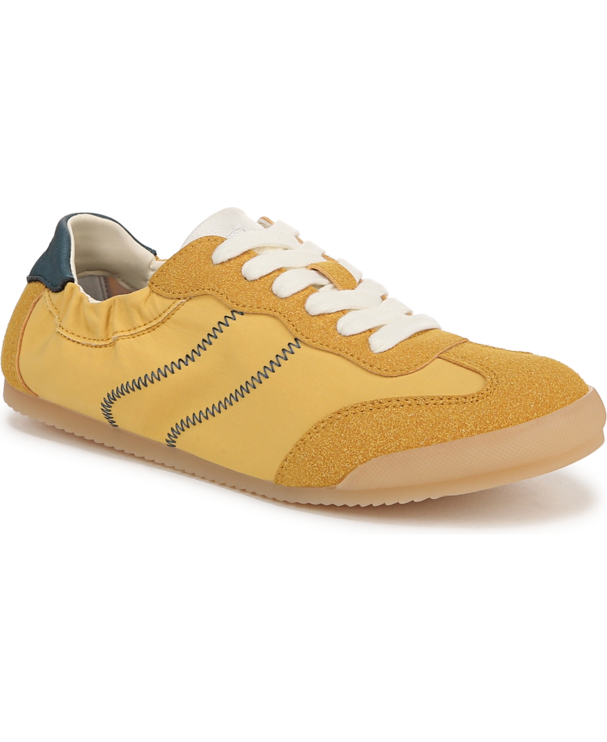 Blowfish Malibu Lana Slip-on Sneaker In Sunshine Yellow Canvas,faux Suede,faux L