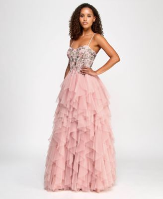 prom dresses maroon Burgundy Satin Prom Dress with Corset Bodice, High Slit & Sweetheart  Neckline – AS017 – Viniodress