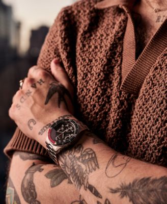 150th Anniversary Special Edition Men's Marine Star Heritage Chronograph Stainless Steel Bracelet Watch 43mm