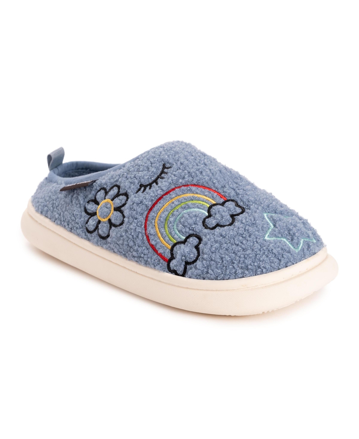 Women's Luan Clog - White smiley