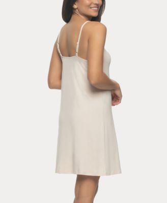 Women's Desiree Short sleeves with Lace Trim Chemise Sleepwear