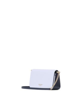 Devin Saffiano Leather Flap Chain Wallet