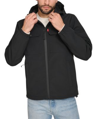 Levi's - Men's Hooded Rain Jacket