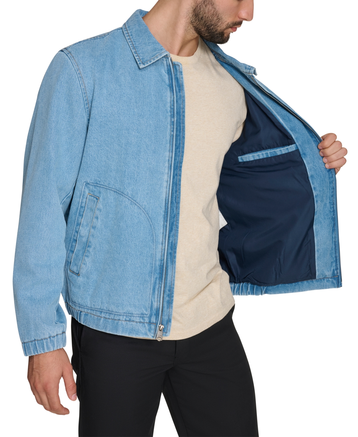 Levi's Canvas Utility Jacket In Blue