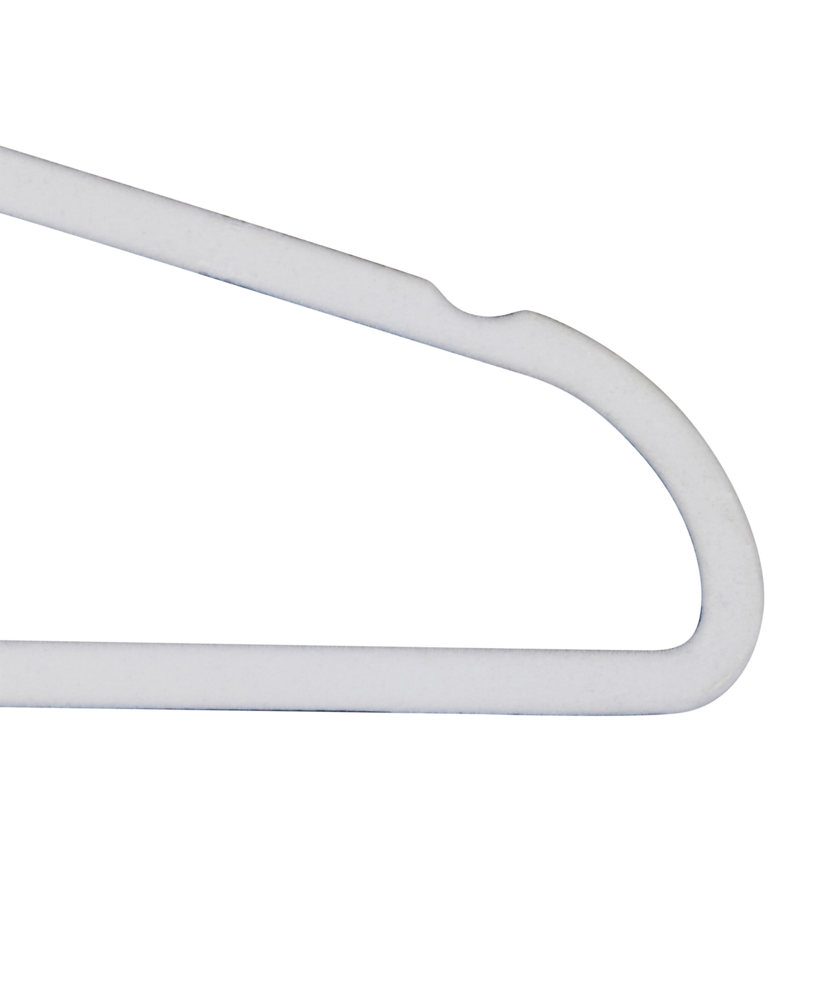 Isaac Mizrahi Velvet Hangers, Pack Of 30 In White