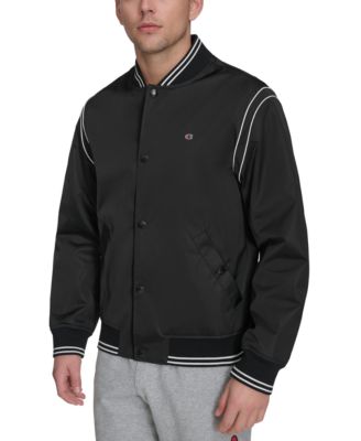Men's Varsity Stripe Bomber Jacket