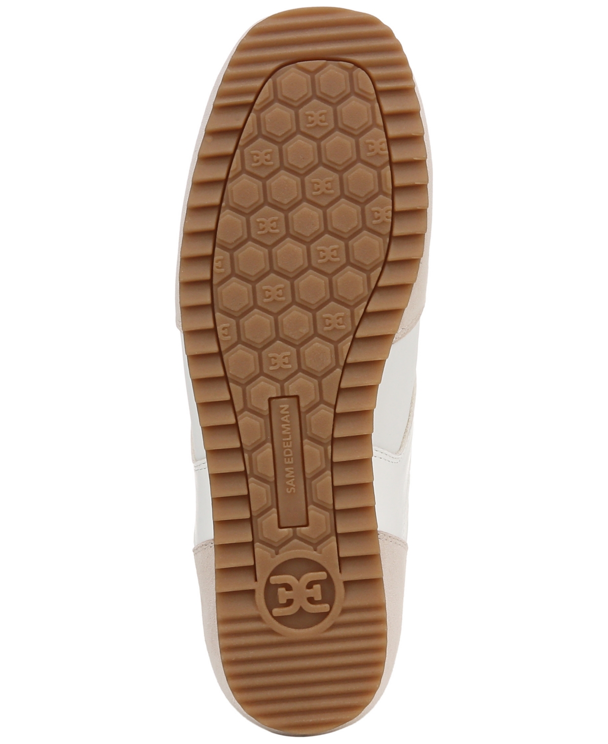 Sam Edelman Zaria Low Top Sneaker In White Multi Suede Leather
