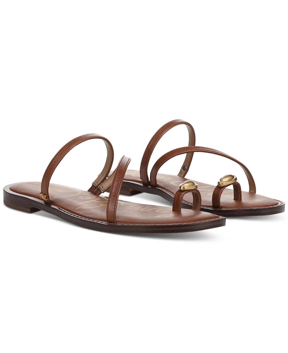 SAM EDELMAN WOMEN'S HARLYN SLIDE FLAT SANDALS 