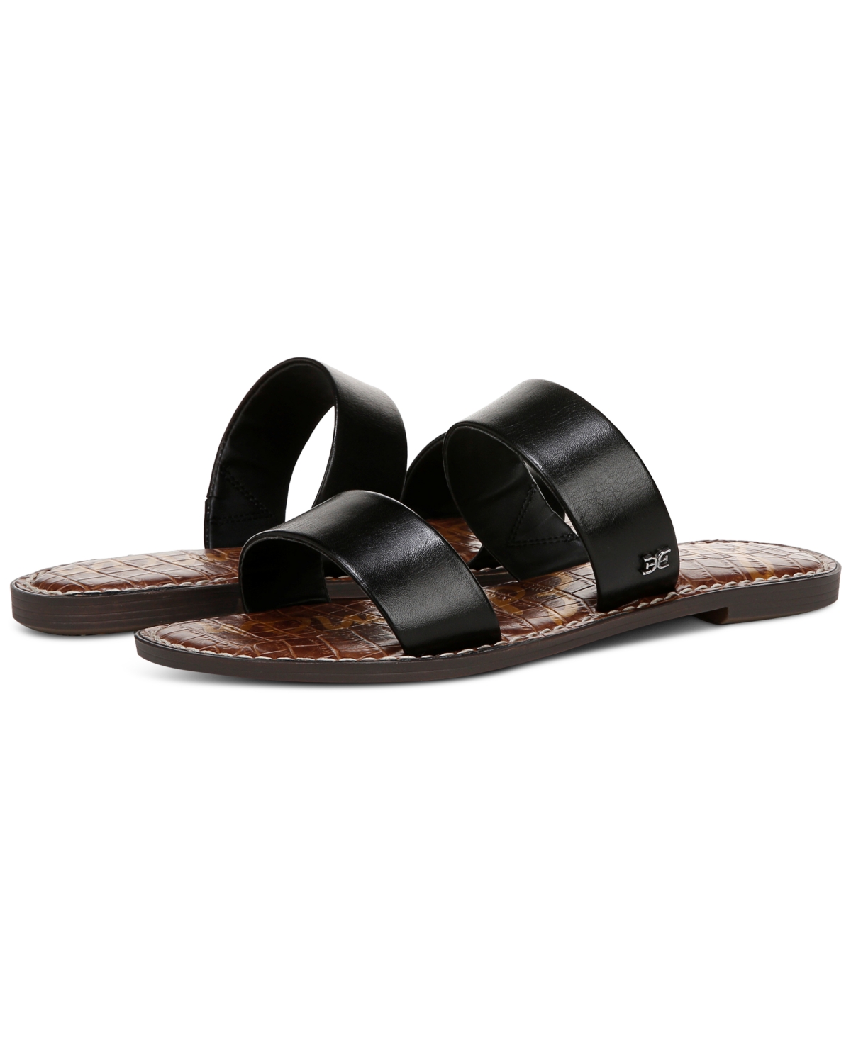 SAM EDELMAN WOMEN'S GALA SLIDE FLAT SANDALS 