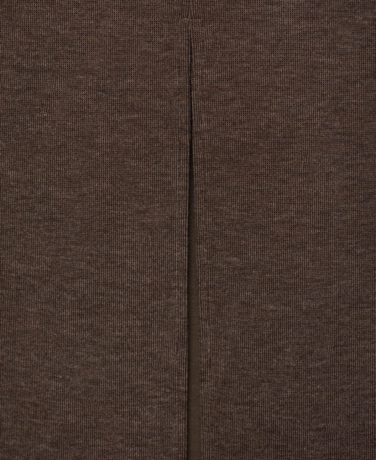 Mango Women's Slit Knitted Midi Skirt In Brown