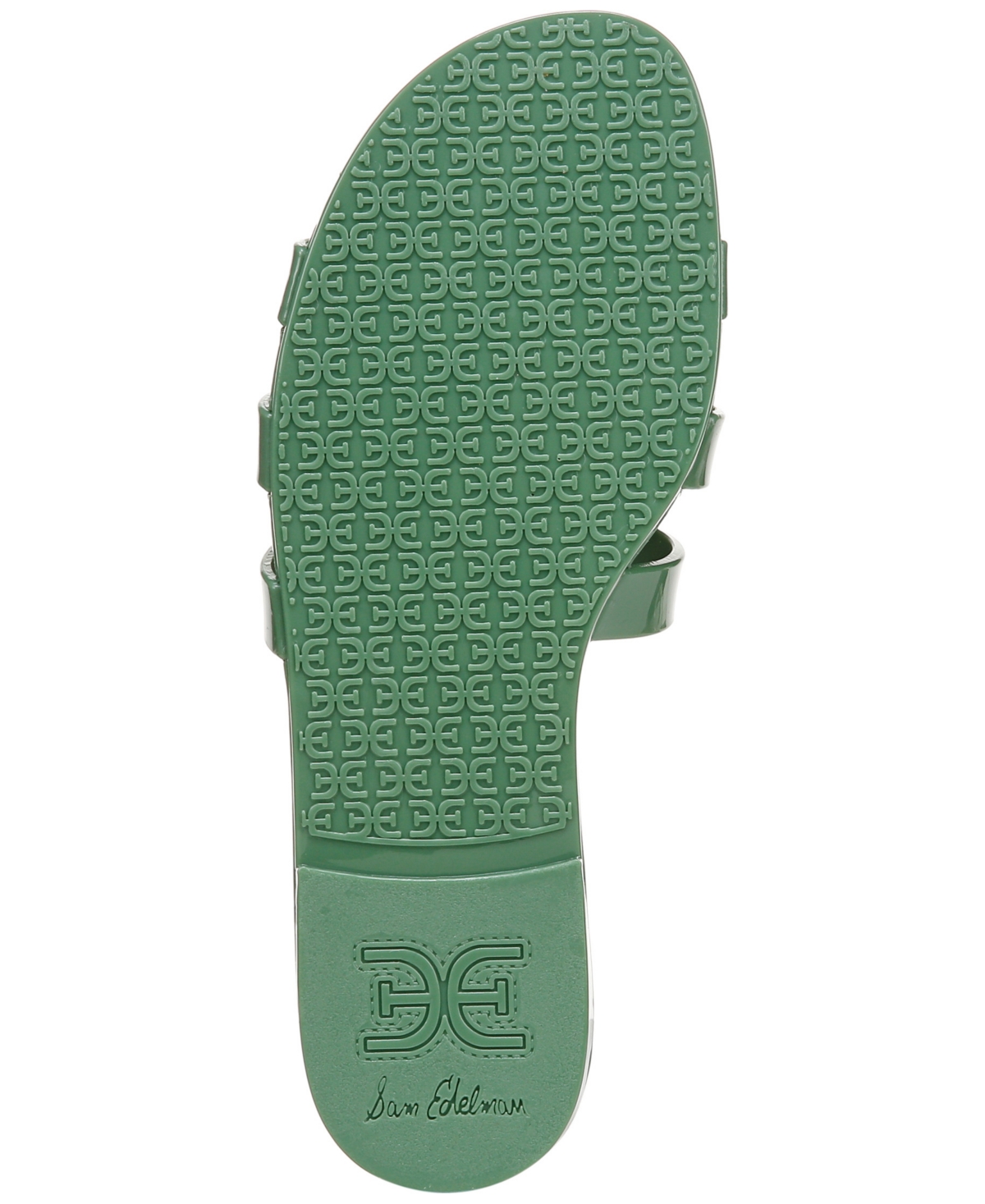 SAM EDELMAN WOMEN'S BAY JELLY SLIDE FLAT SANDALS 