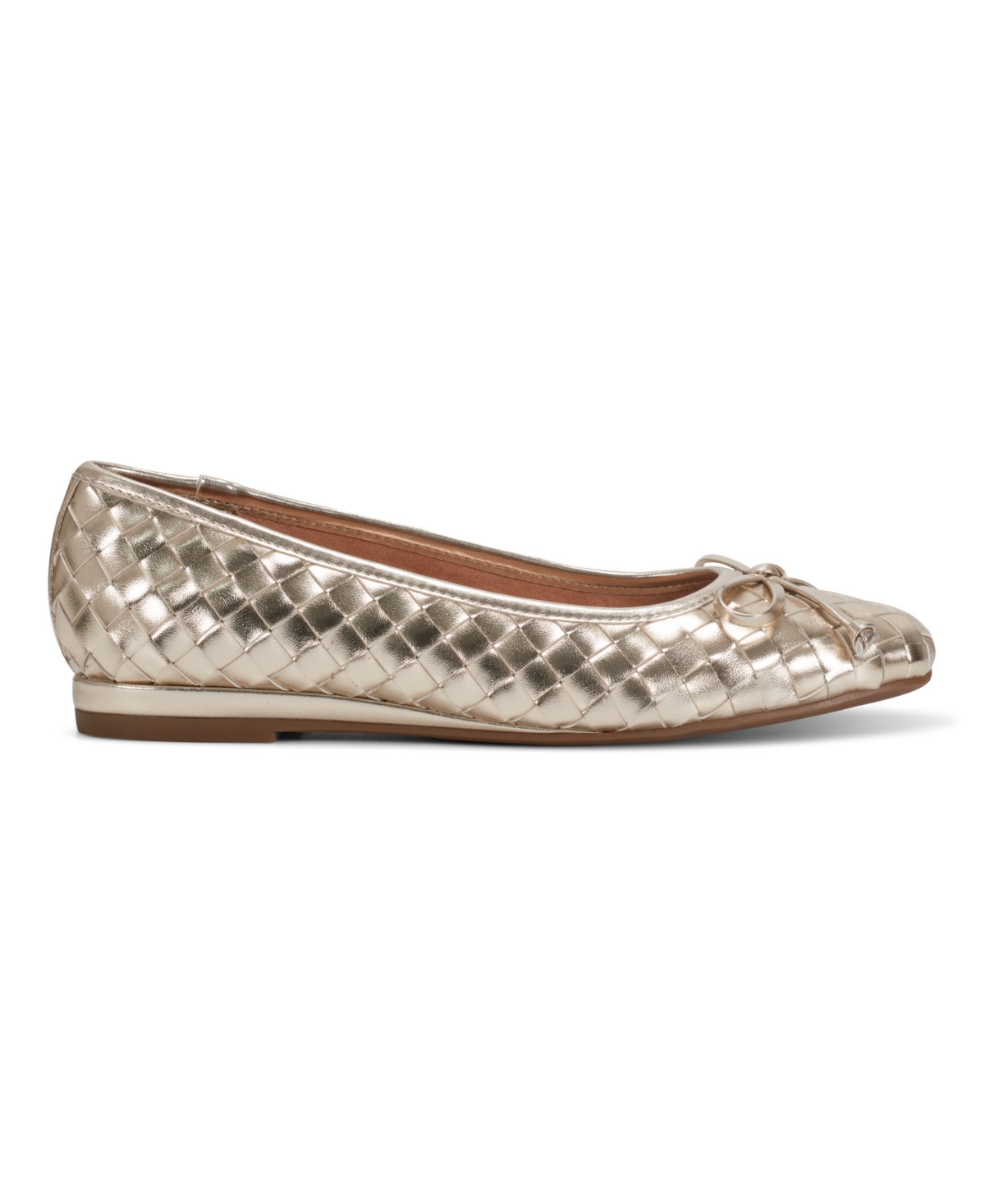 EASY SPIRIT WOMEN'S DAYANNA WOVEN SLIP-ON BALLET FLATS 