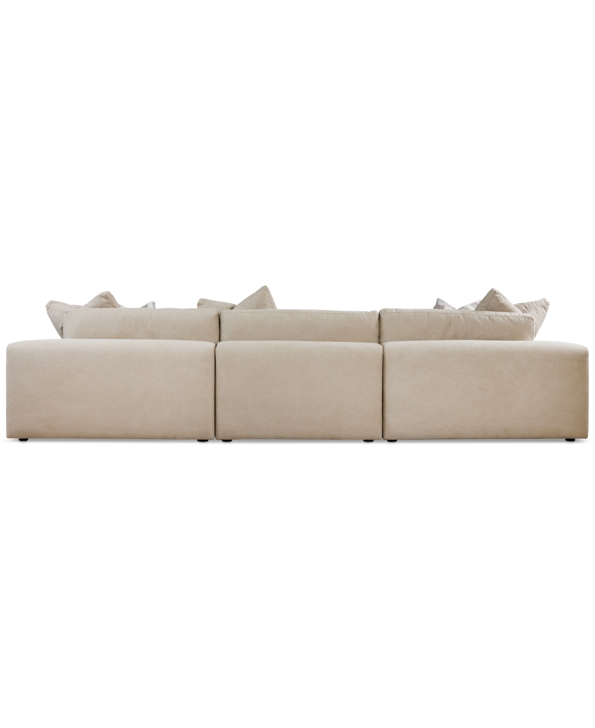 Macy's Klarke 3-pc. Sofa With Deep Seating, Exclusively At  In Platinum