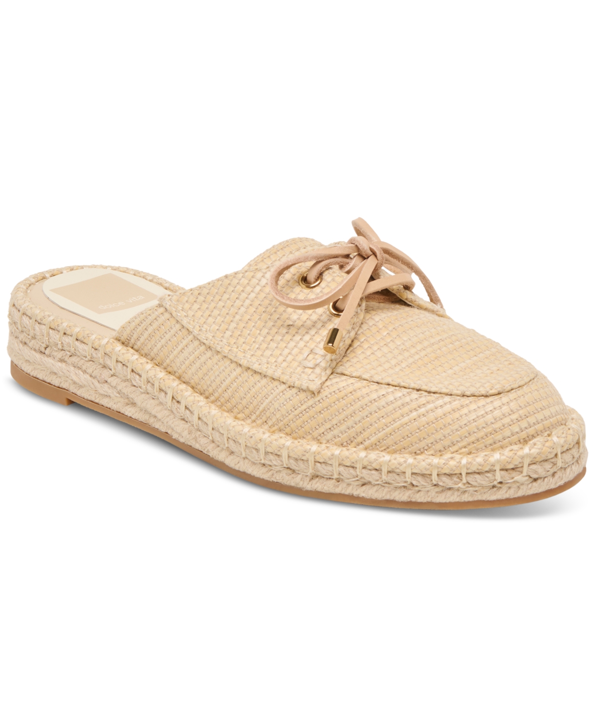 Dolce Vita Hatie Mule In Natural Raffia