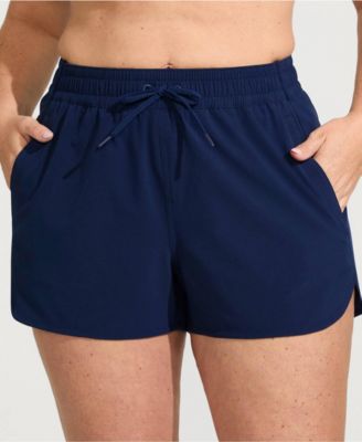 Women's 3" Packable Cover-up Swim Shorts