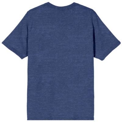 Men's Classic Character and Title Navy Blue Graphic