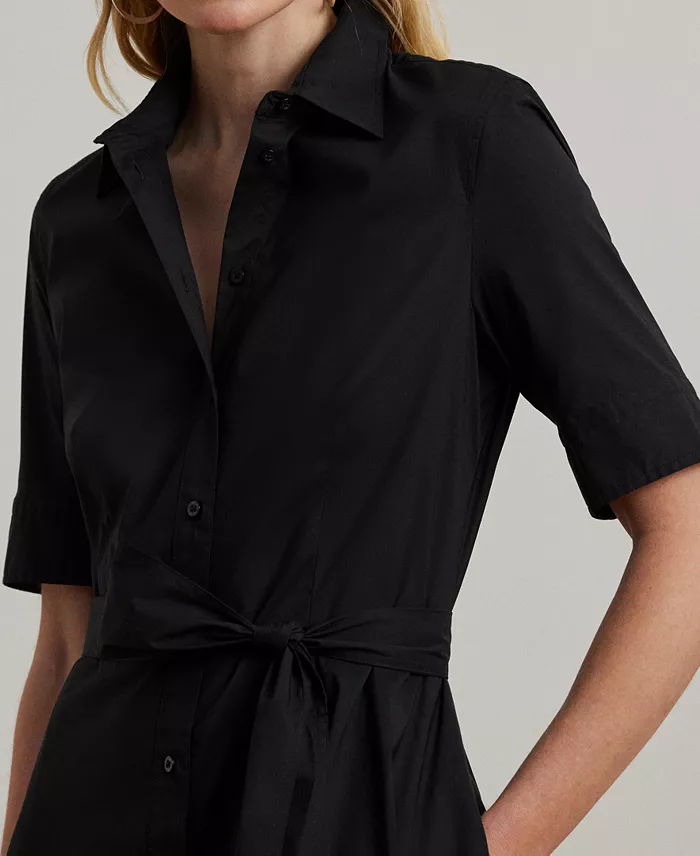 Women's Cotton Shirtdress - thumbnail 3