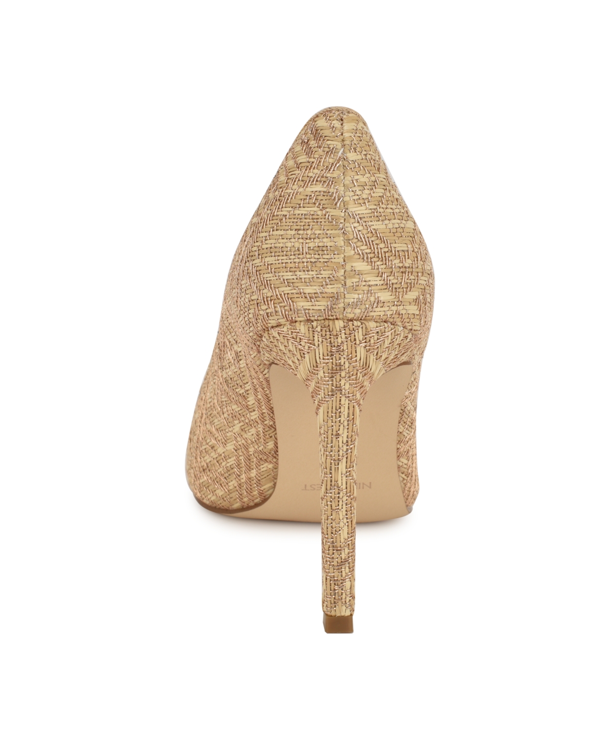 Shop Nine West Women's Tatiana Pointy Toe Stiletto Pumps In Light Natural