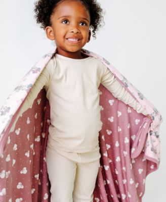 Baby Minnie Mouse 3-Layer Stretchy Quilted Blanket